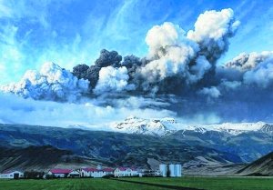 火山灰蔓延多國(guó)關(guān)閉領(lǐng)空 上萬(wàn)航班取消或延誤