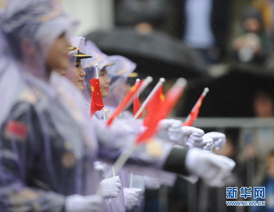 （國際）（3）中國人民解放軍軍樂團與女子儀仗隊亮相莫斯科